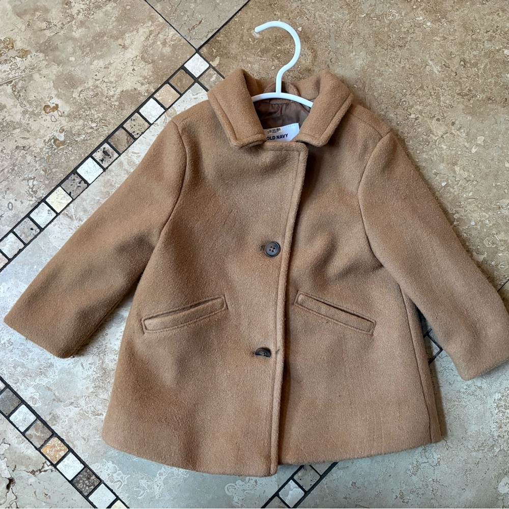 Tan pea coat